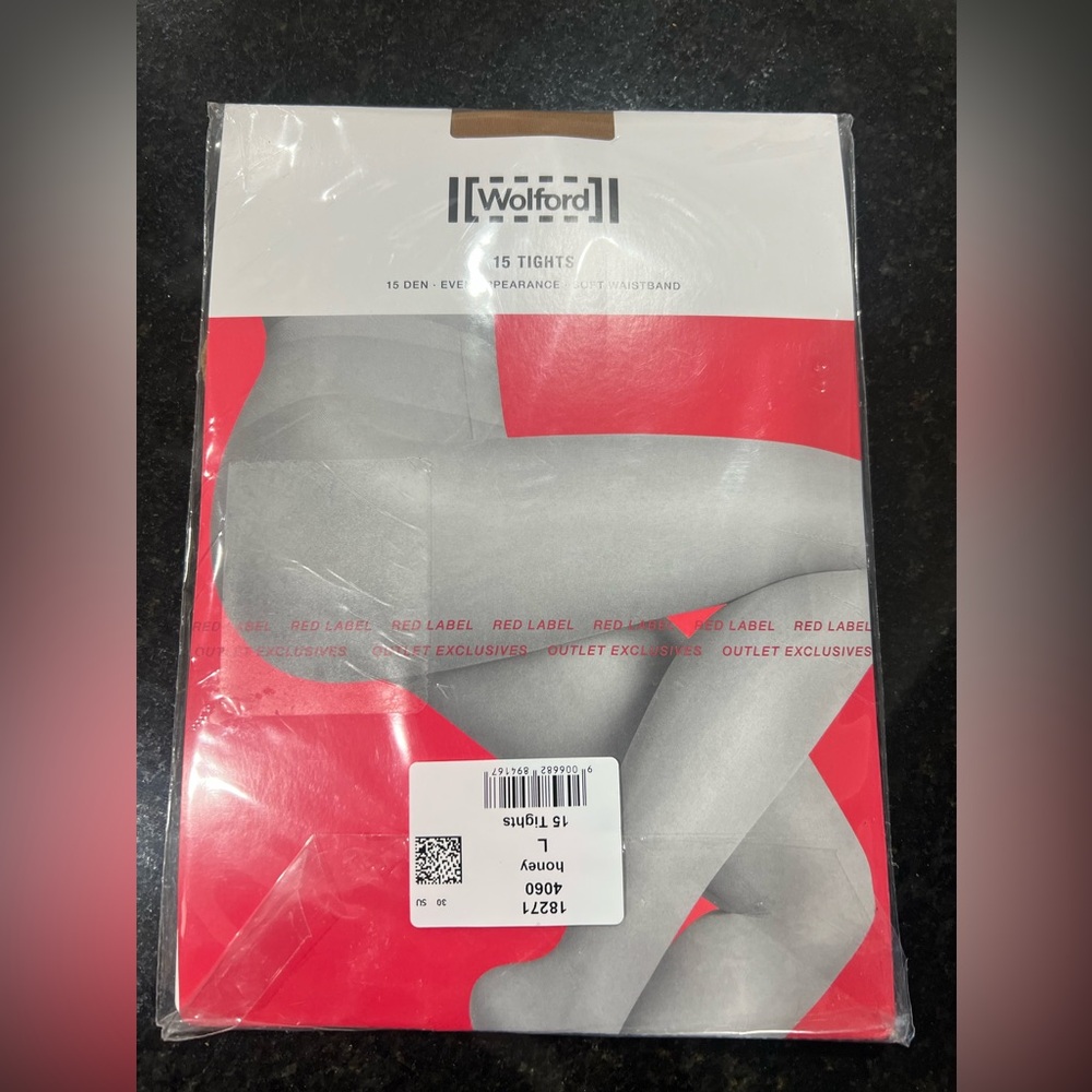 Wolford 15 Tights- Honey color